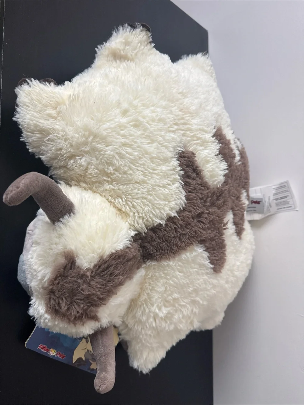 Nickelodeon Appa Pillow pet plush- Cream, Brown & Gray